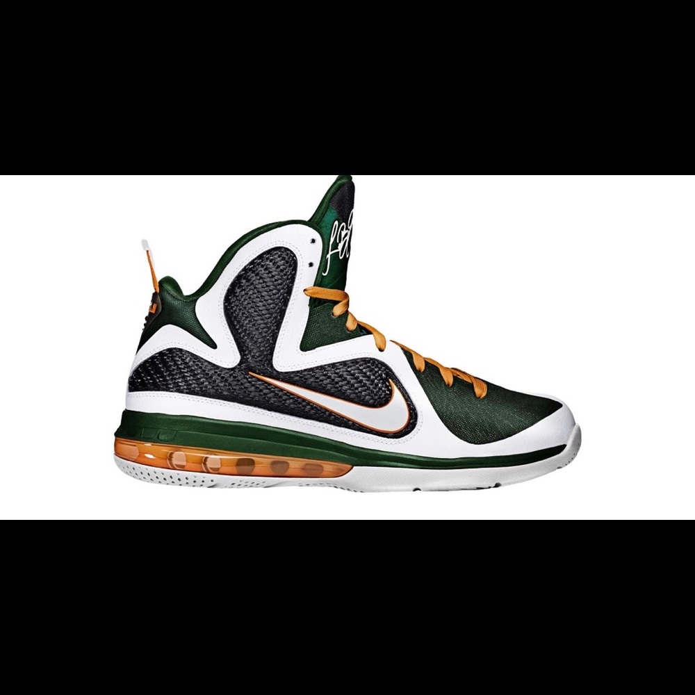Lebron’s University of Miami colors,